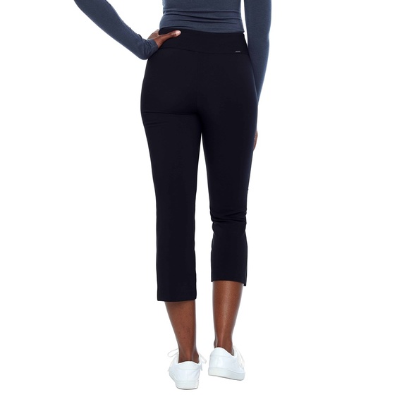 Up! Black Capri Pull-on Pant - Size 8 - Picture 2 of 10